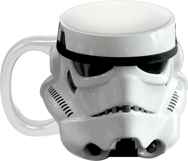 Vandor Star Wars Storm Trooper Sculpted Ceramic Mug, 18Fl oz - Image 1